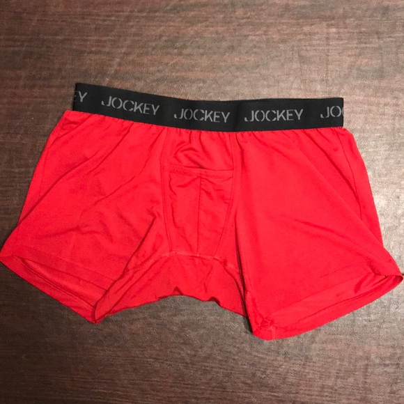 jockey red underwear